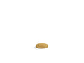KOHLER K-35726-2MB Garbage Disposal Air Switch Button - Vibrant Brushed Moderne Brass