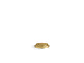 KOHLER K-35725-2MB Garbage Disposal Air Switch Button - Vibrant Brushed Moderne Brass