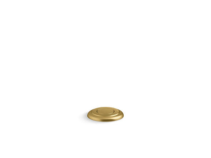 KOHLER K-35725-2MB Garbage disposal air switch button - Vibrant Brushed Moderne Brass