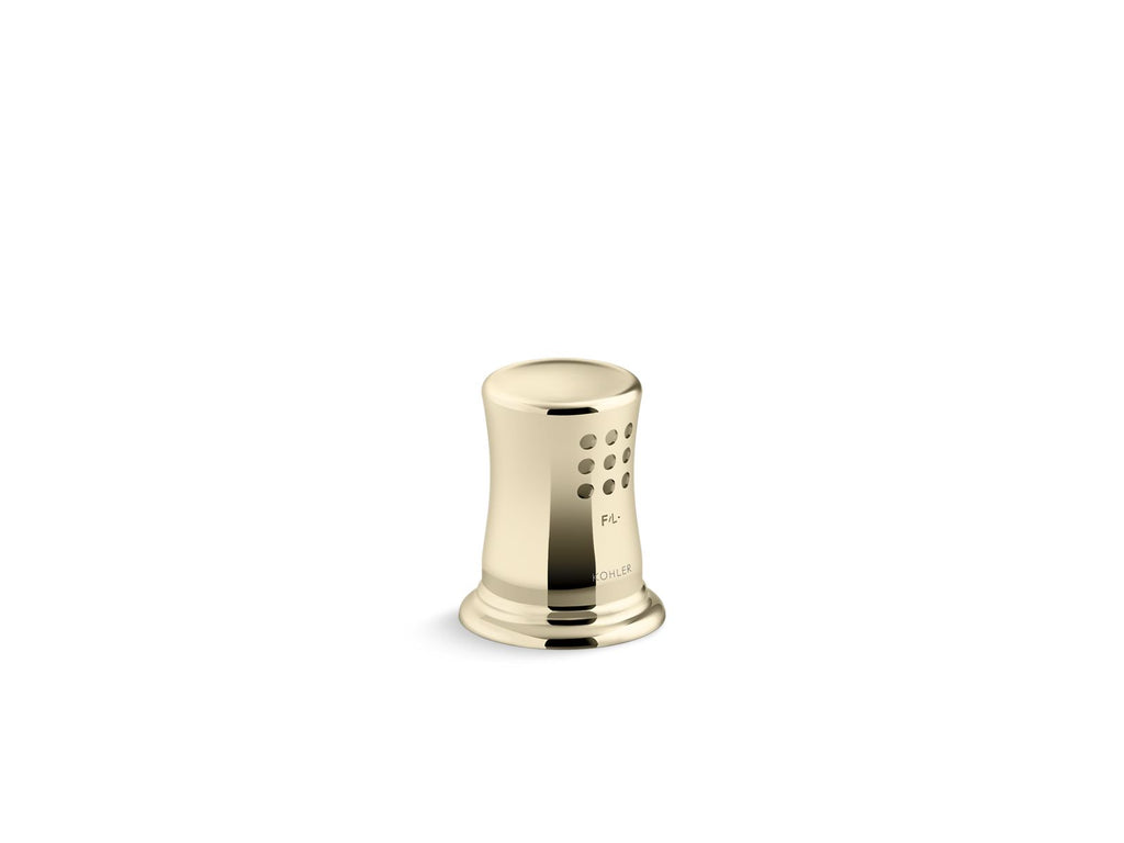 KOHLER K-35714-AF Air Gap Cover With Collar - Vibrant French Gold