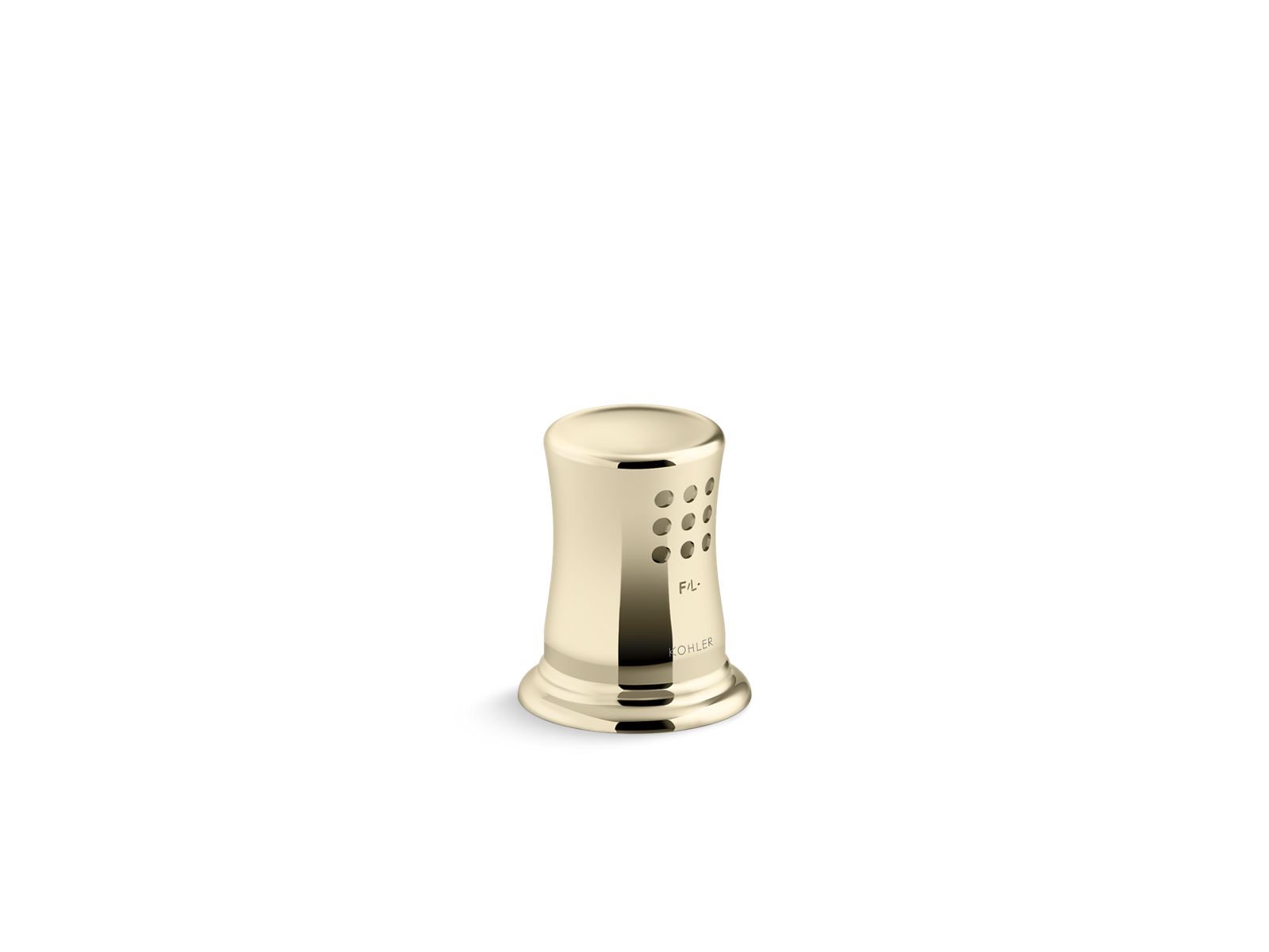 KOHLER K-35714-AF Air Gap Cover With Collar - Vibrant French Gold