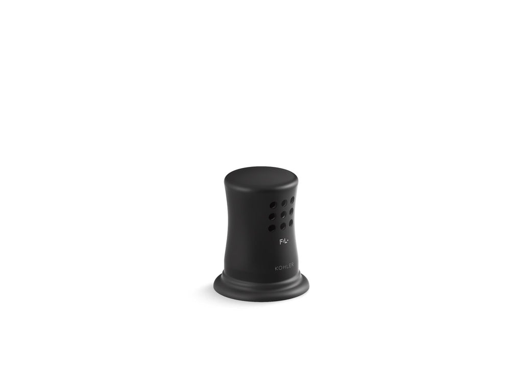 KOHLER K-35714-BL Air Gap Cover With Collar - Matte Black