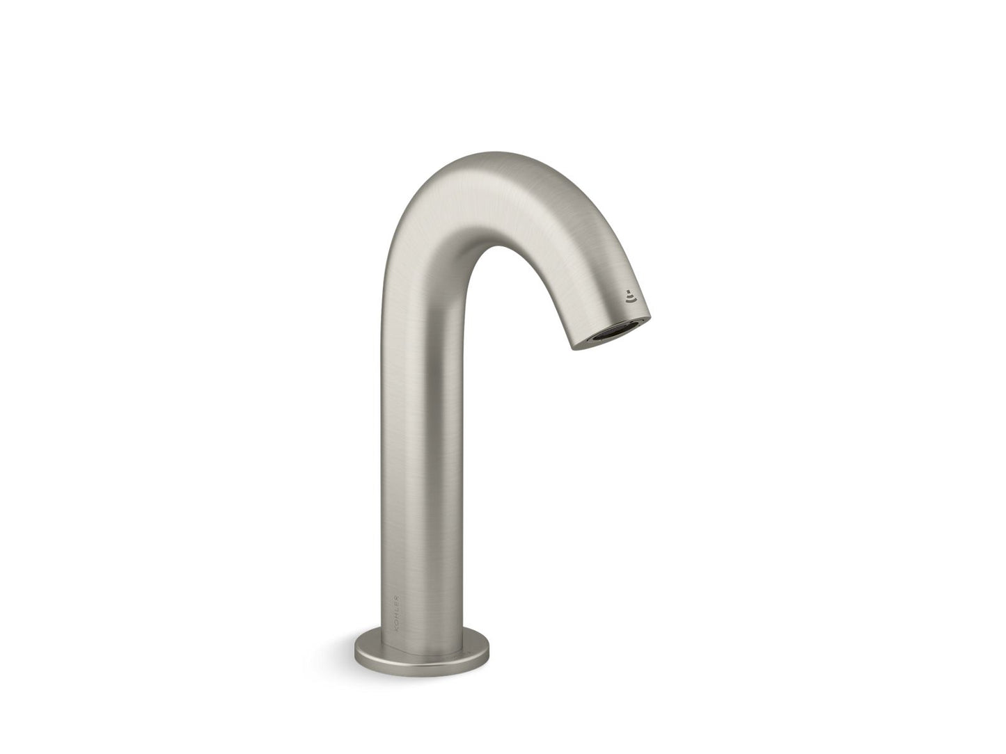 KOHLER K-103B77-SANA-BN Oblo Touchless faucet with Kinesis sensor technology and temperature mixer, AC-powered - Vibrant Brushed Nickel