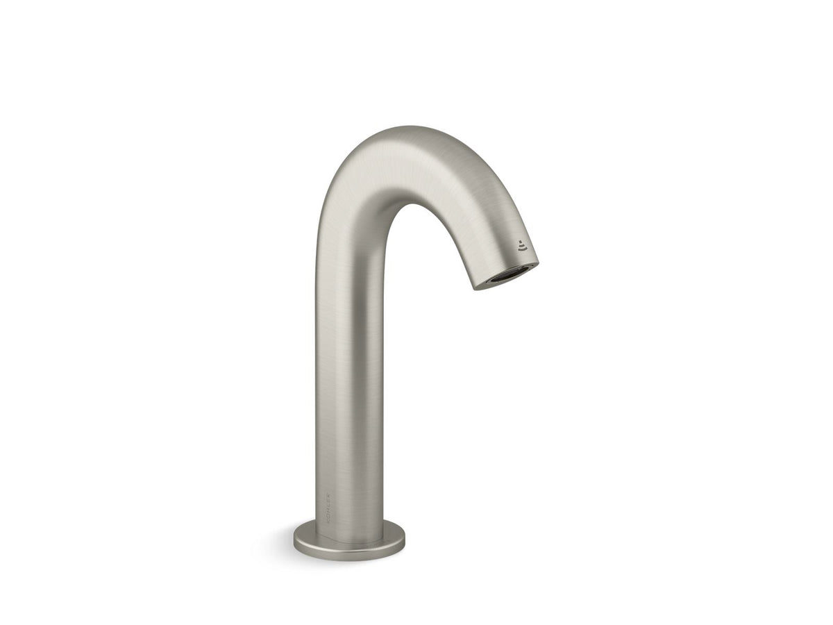 KOHLER K-103B77-SANA-BN Oblo Touchless Faucet With Kinesis Sensor Technology And Temperature Mixer, Ac-Powered - Vibrant Brushed Nickel