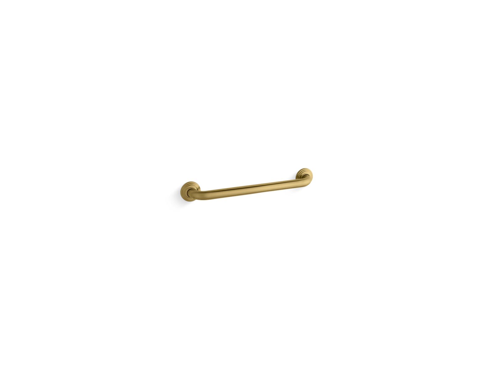 KOHLER K-10541-2MB Traditional 18" Grab Bar - Vibrant Brushed Moderne Brass