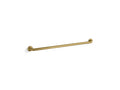 KOHLER K-10544-2MB Traditional 36" Grab Bar - Vibrant Brushed Moderne Brass