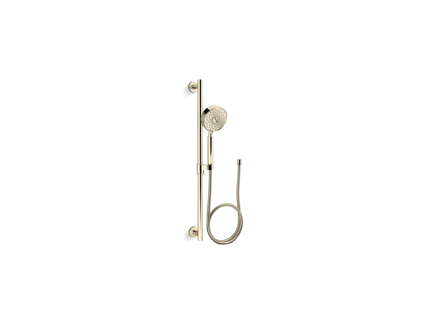 KOHLER K-22178-AF Purist 28" Four-Function Handshower Kit, 2.5 Gpm In Vibrant French Gold