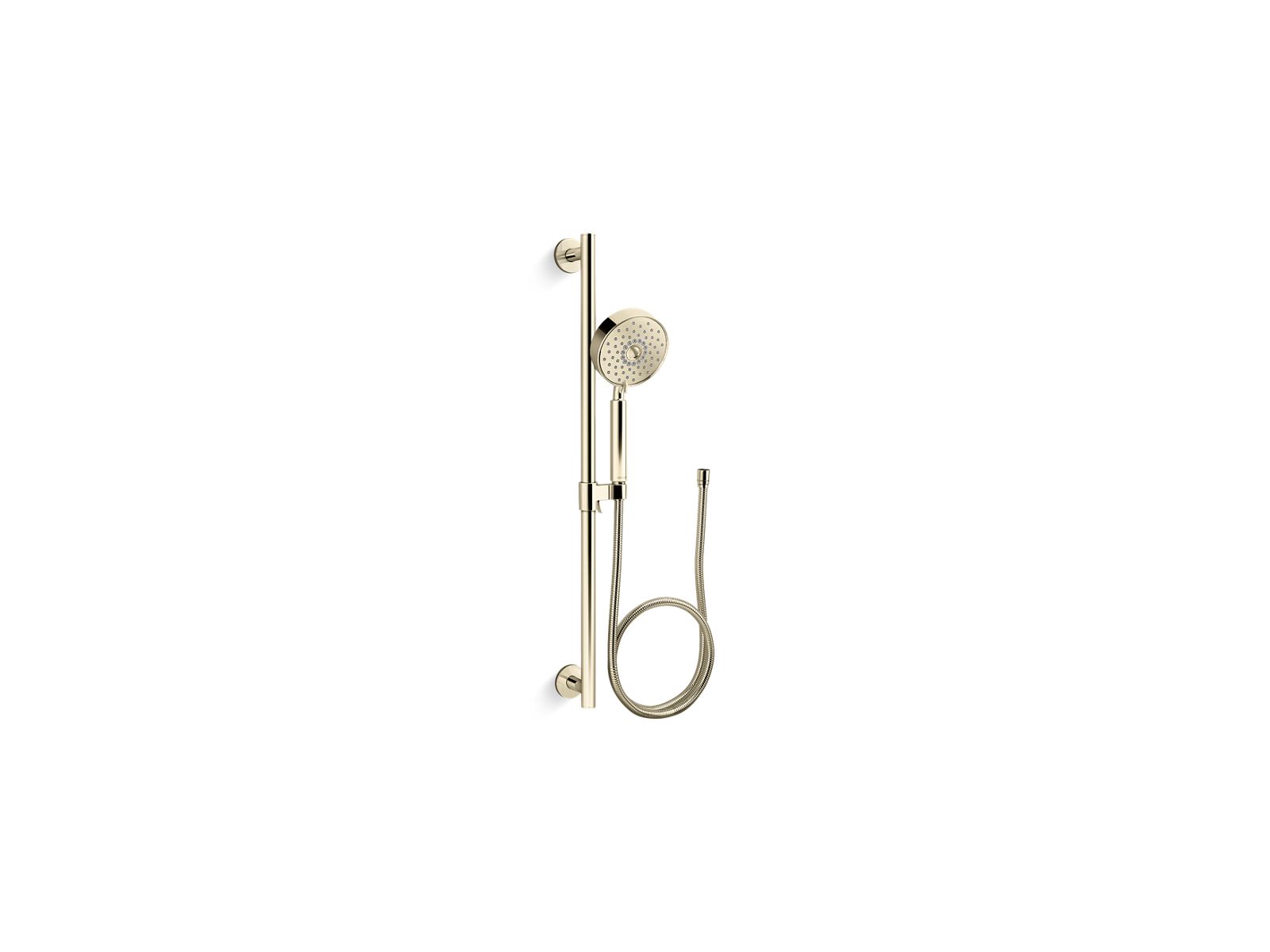 KOHLER K-22178-AF Purist 30" Four-Function Handshower Kit, 2.5 Gpm - Vibrant French Gold