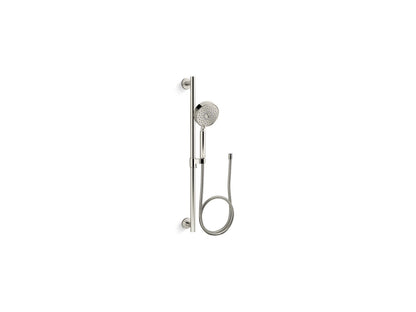 KOHLER K-22178-SN Purist 30" four-function handshower kit, 2.5 gpm - Vibrant Polished Nickel