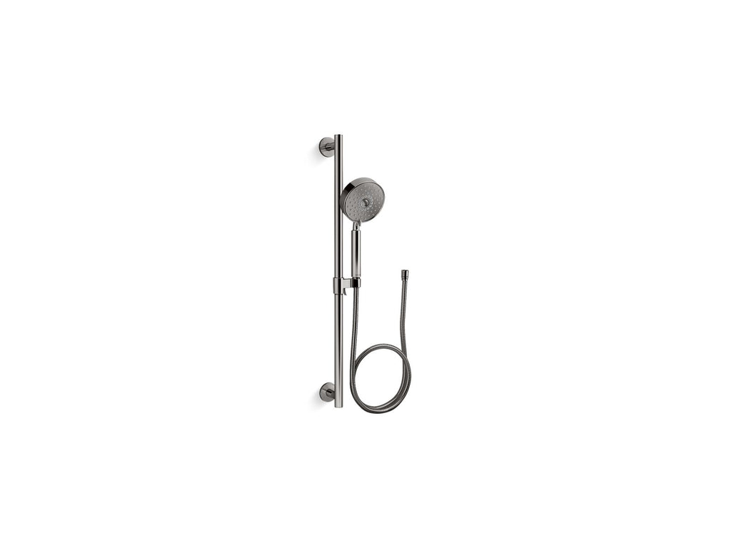 KOHLER K-22178-TT Purist 30" Four-Function Handshower Kit, 2.5 Gpm - Vibrant Titanium
