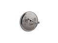 KOHLER K-T72769-3-TT Artifacts Mastershower Temperature Control Valve Trim With Cross Handle - Vibrant Titanium