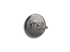 KOHLER K-TS72767-3-TT Artifacts Rite-Temp Valve Trim With Cross Handle - Vibrant Titanium