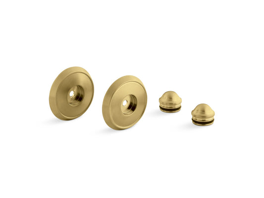 KOHLER K-349-2MB Forte Bancroft Slidebar Trim Kit In Vibrant Brushed Moderne Brass