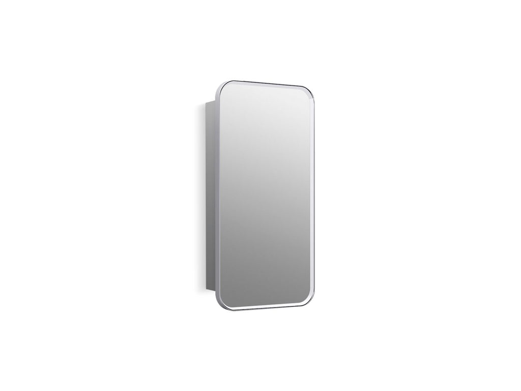 KOHLER K-35569-BNL Verdera 15" X 30" Rectangular Framed Medicine Cabinet - Brushed Nickel