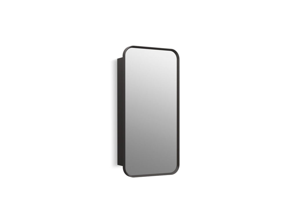 KOHLER K-35569-BLL Verdera 15" X 30" Rectangular Framed Medicine Cabinet - Matte Black
