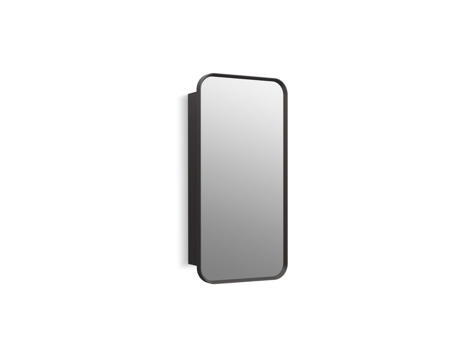 KOHLER K-35569-BLL Verdera 15" X 30" Rectangular Framed Medicine Cabinet - Matte Black