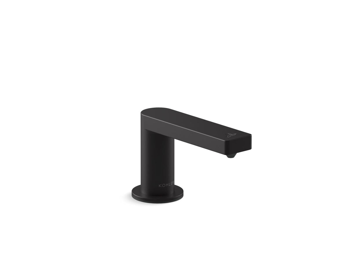 KOHLER K-25198-BL Composed Touchless Foaming Soap Dispenser, Ac-Powered - Matte Black
