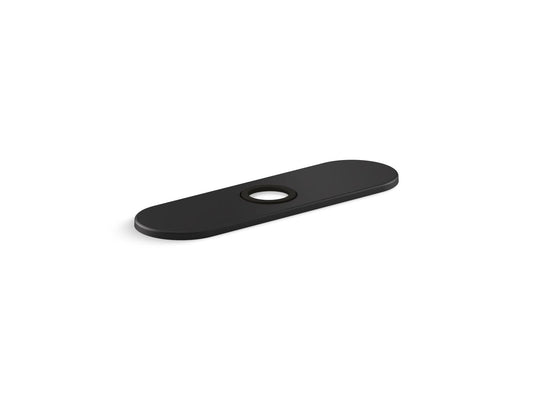 KOHLER K-13479-A-BL 8" escutcheon plate for Insight and Kinesis faucet - Matte Black