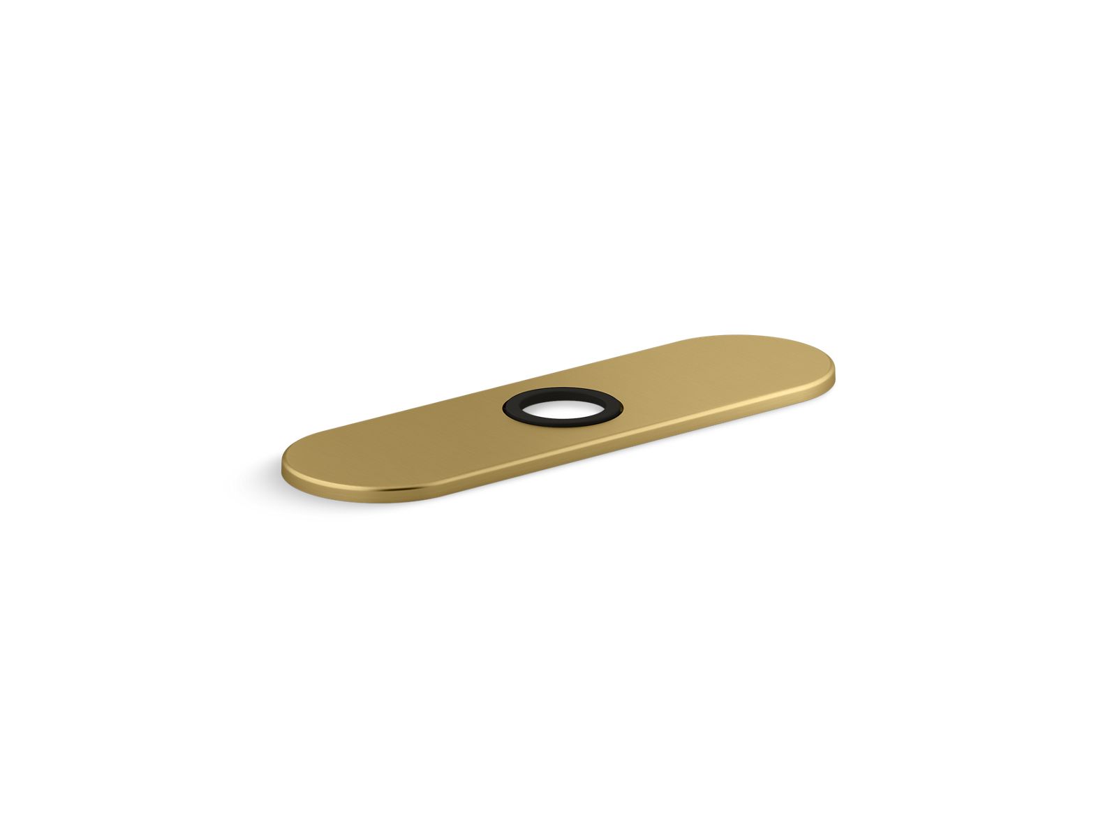 KOHLER K-13479-A-2MB 8" escutcheon plate for Insight and Kinesis faucet - Vibrant Brushed Moderne Brass