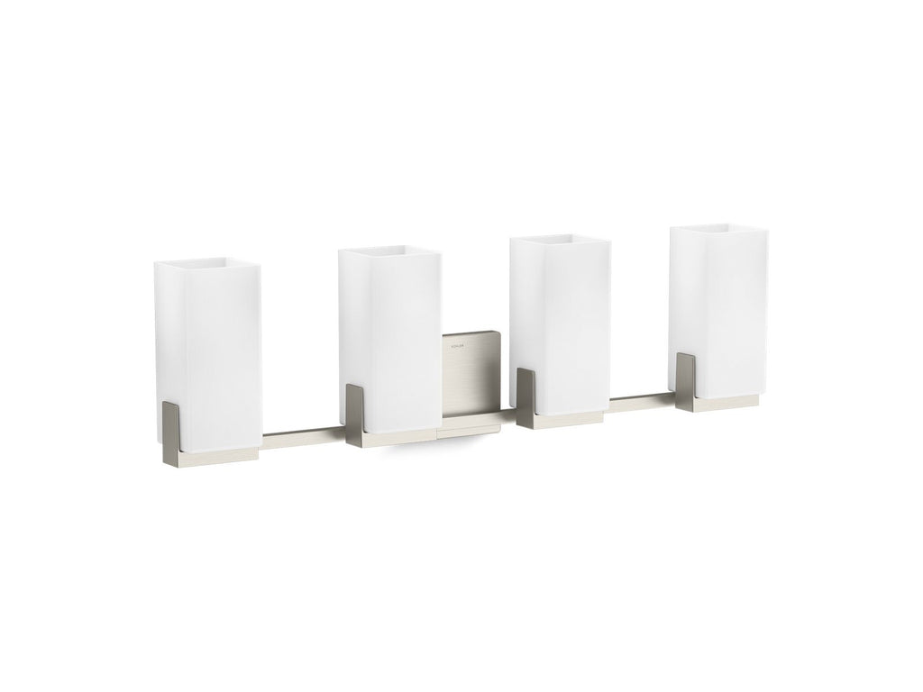 KOHLER K-28973-SC04-BNL Honesty Four-Light Sconce - Brushed Nickel