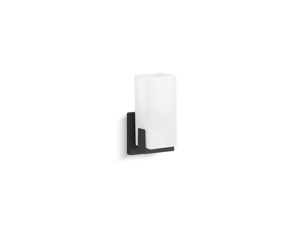 KOHLER K-31492-SC01-BLL Honesty One-Light Sconce - Matte Black