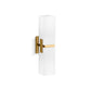 KOHLER K-31493-SC02-2GL Honesty Two-Light Sconce In Brushed Moderne Brass