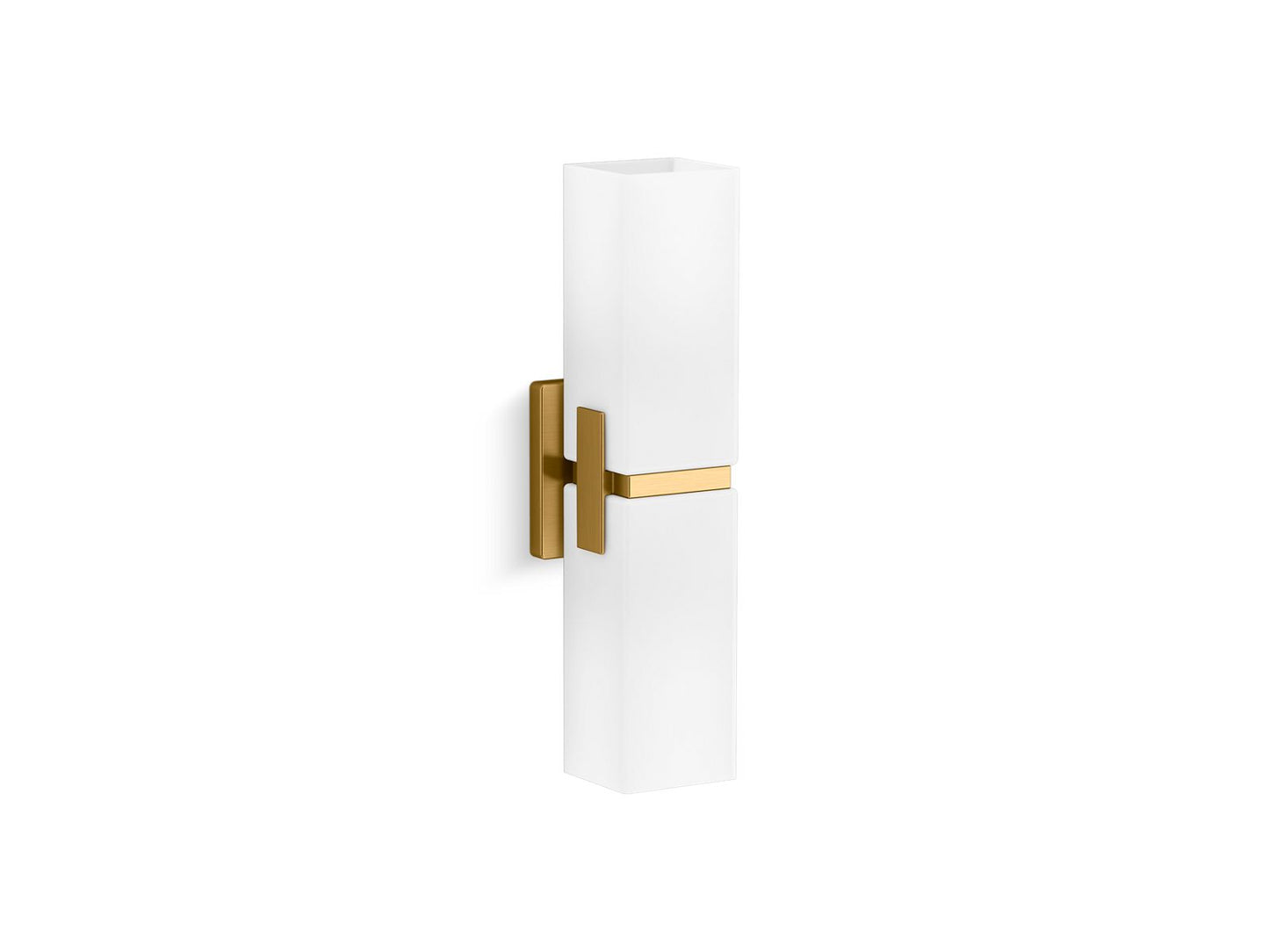 KOHLER K-31493-SC02-2GL Honesty Two-Light Sconce In Brushed Moderne Brass