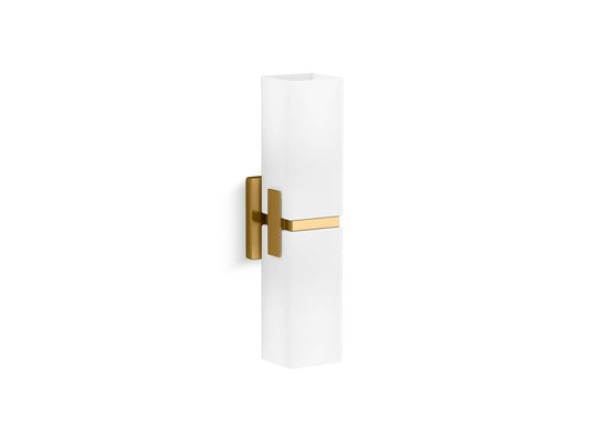 KOHLER K-31493-SC02-2GL Honesty Two-Light Sconce In Brushed Moderne Brass