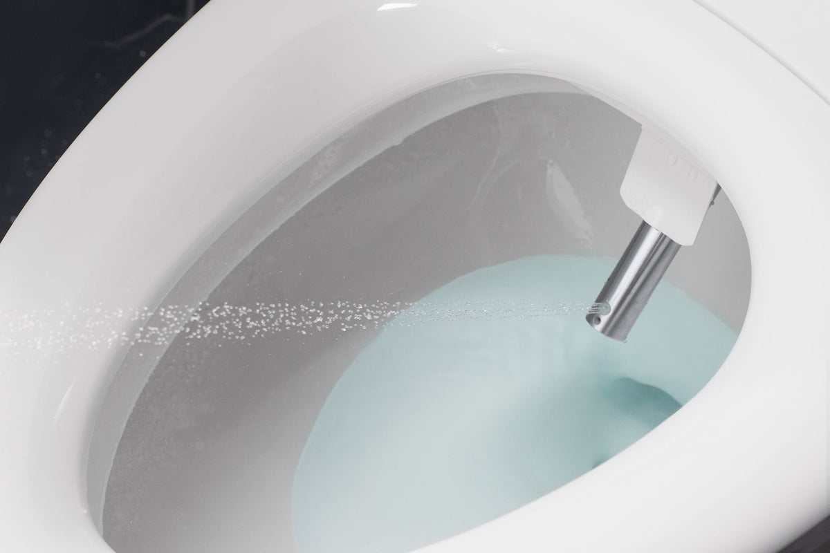 KOHLER K-28821-96 Purewash E930 Elongated Bidet Toilet Seat With Remote Control - Biscuit
