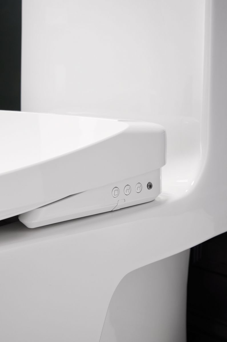 KOHLER K-28821-96 Purewash E930 Elongated Bidet Toilet Seat With Remote Control - Biscuit