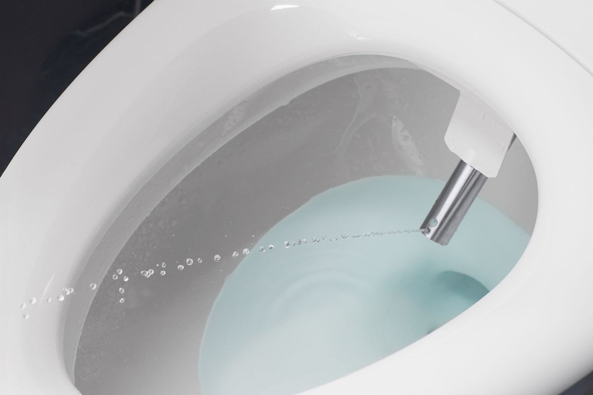 KOHLER K-28821-96 Purewash E930 Elongated Bidet Toilet Seat With Remote Control - Biscuit