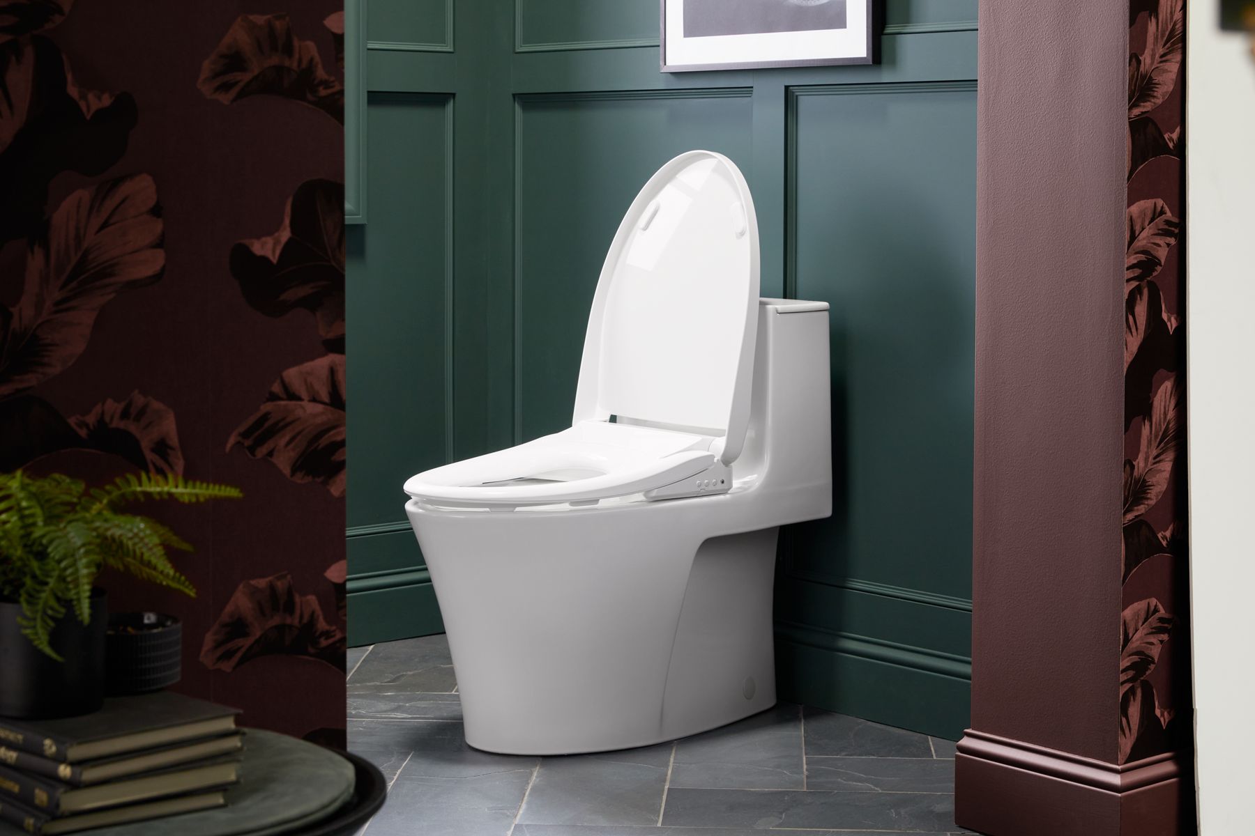 KOHLER K-28821-96 Purewash E930 Elongated Bidet Toilet Seat With Remote Control - Biscuit
