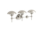 KOHLER K-27946-SC03-SNL Vorleigh Three-Light Sconce In Polished Nickel