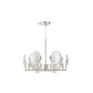 KOHLER K-29381-CH06B-SNL Arendela 22" Chandelier In Polished Nickel