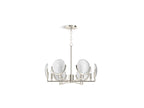 KOHLER K-29381-CH06B-SNL Arendela 22" Chandelier In Polished Nickel