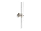 KOHLER K-27264-SC02-BNL Purist Two-Light Sconce - Brushed Nickel