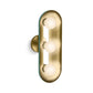 KOHLER K-31784-SC03-6GL Jabot Three-Light Sconce In Jade w/Brushed Moderne Brass Accents