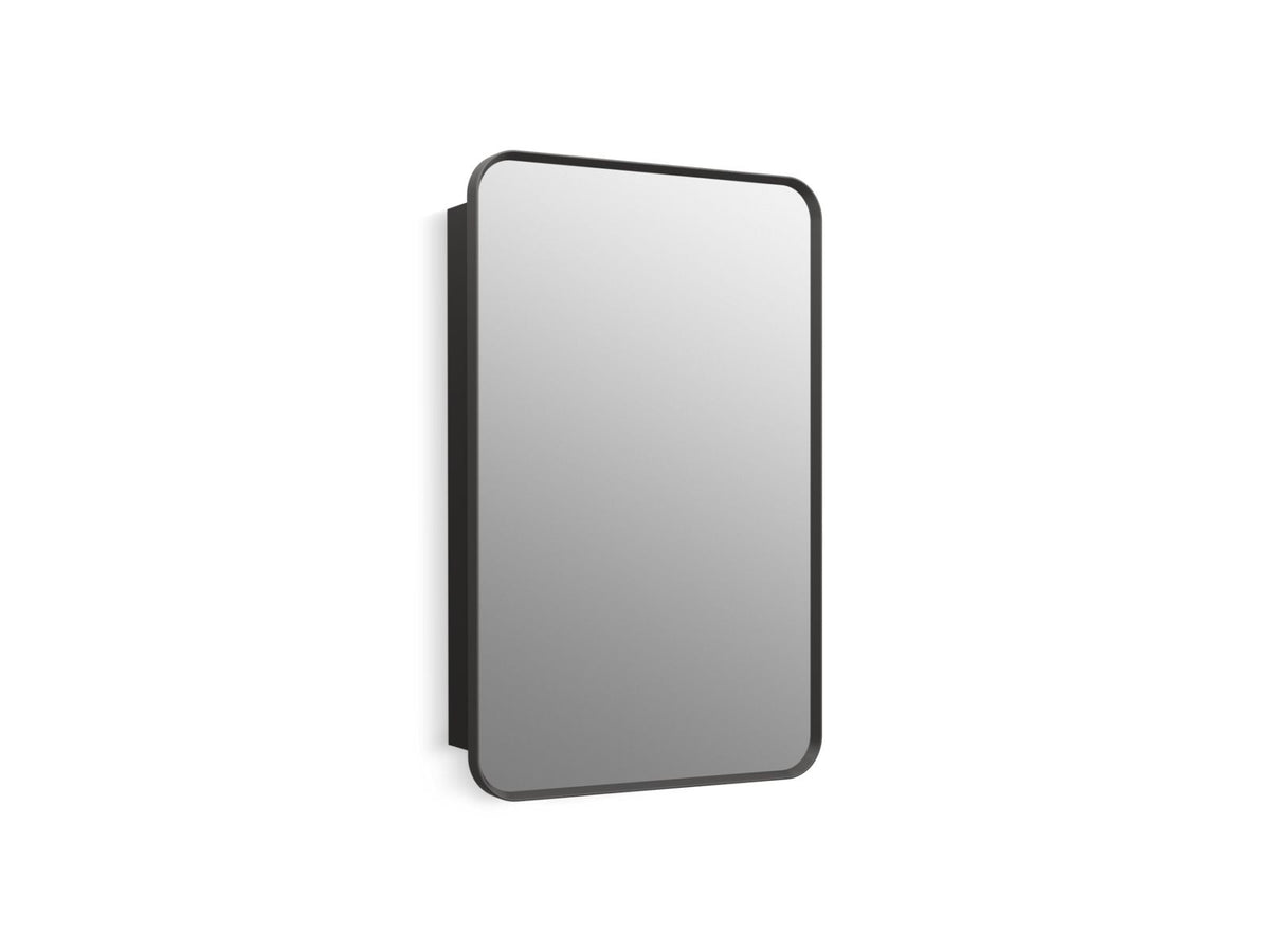 KOHLER K-35570-BLL Verdera 22" X 34" Rectangular Framed Medicine Cabinet - Matte Black