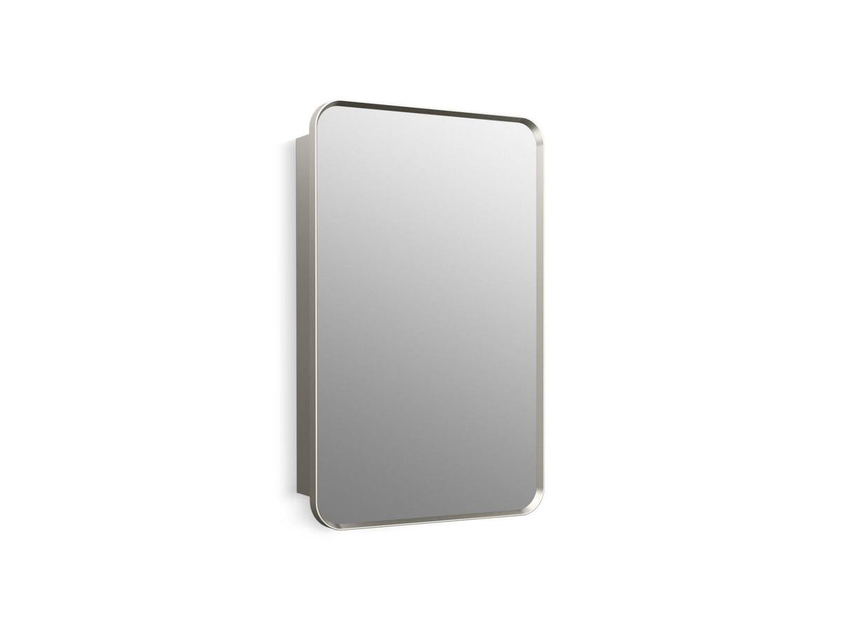 KOHLER K-35570-BNL Verdera 22" X 34" Rectangular Framed Medicine Cabinet - Brushed Nickel