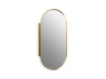 KOHLER K-35574-BGL Verdera 20" X 40" Capsule Framed Medicine Cabinet - Moderne Brushed Gold