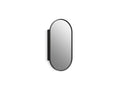 KOHLER K-35573-BLL Verdera 15" X 30" Capsule Framed Medicine Cabinet - Matte Black