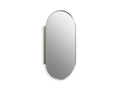 KOHLER K-35574-BNL Verdera 20" X 40" Capsule Framed Medicine Cabinet - Brushed Nickel