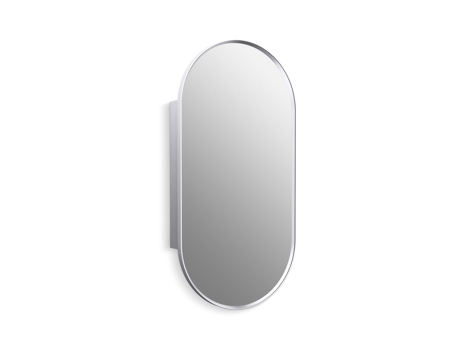 KOHLER K-35574-CPL Verdera 20" X 40" Capsule Framed Medicine Cabinet - Polished Chrome
