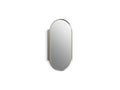 KOHLER K-35573-BNL Verdera 15" X 30" Capsule Framed Medicine Cabinet - Brushed Nickel
