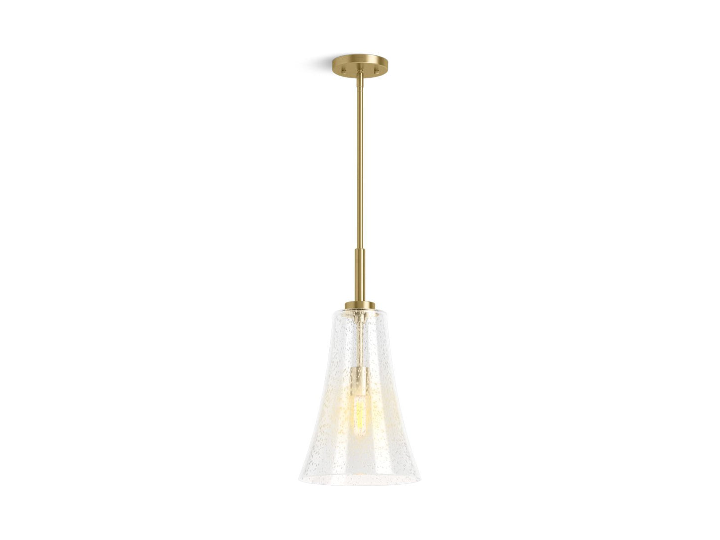 KOHLER K-26850-PE01-2GL Simplice 10" Pendant In Brushed Moderne Brass