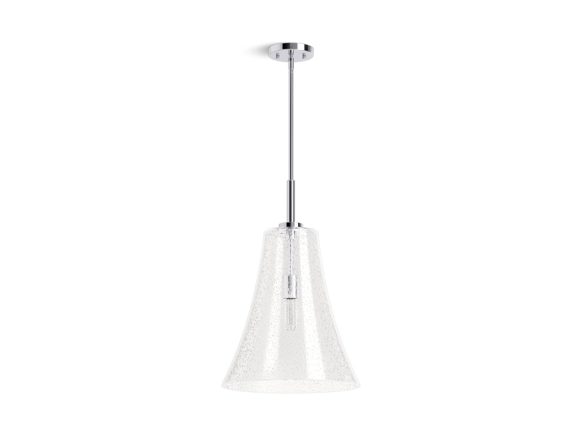 KOHLER K-26851-PE01-CPL Simplice 14" Pendant - Polished Chrome