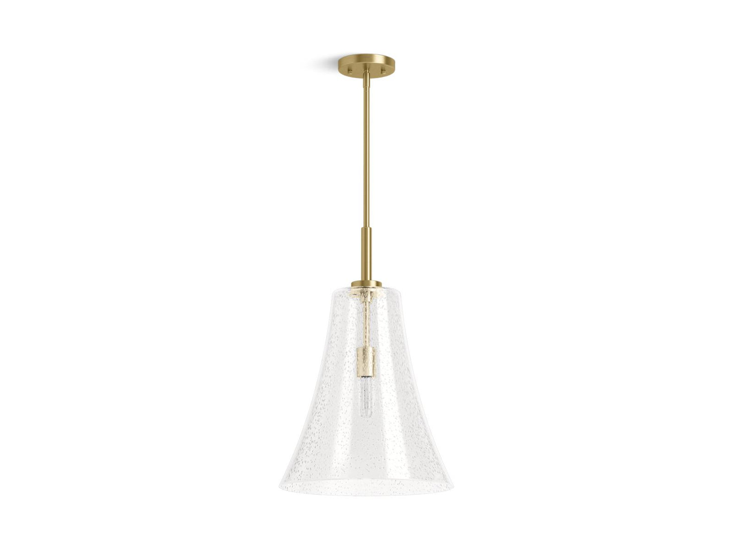 KOHLER K-26851-PE01-2GL Simplice 14" pendant - Brushed Moderne Brass