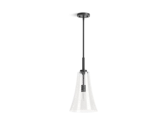 KOHLER K-26850-PE01-BLL Simplice 10" pendant - Matte Black