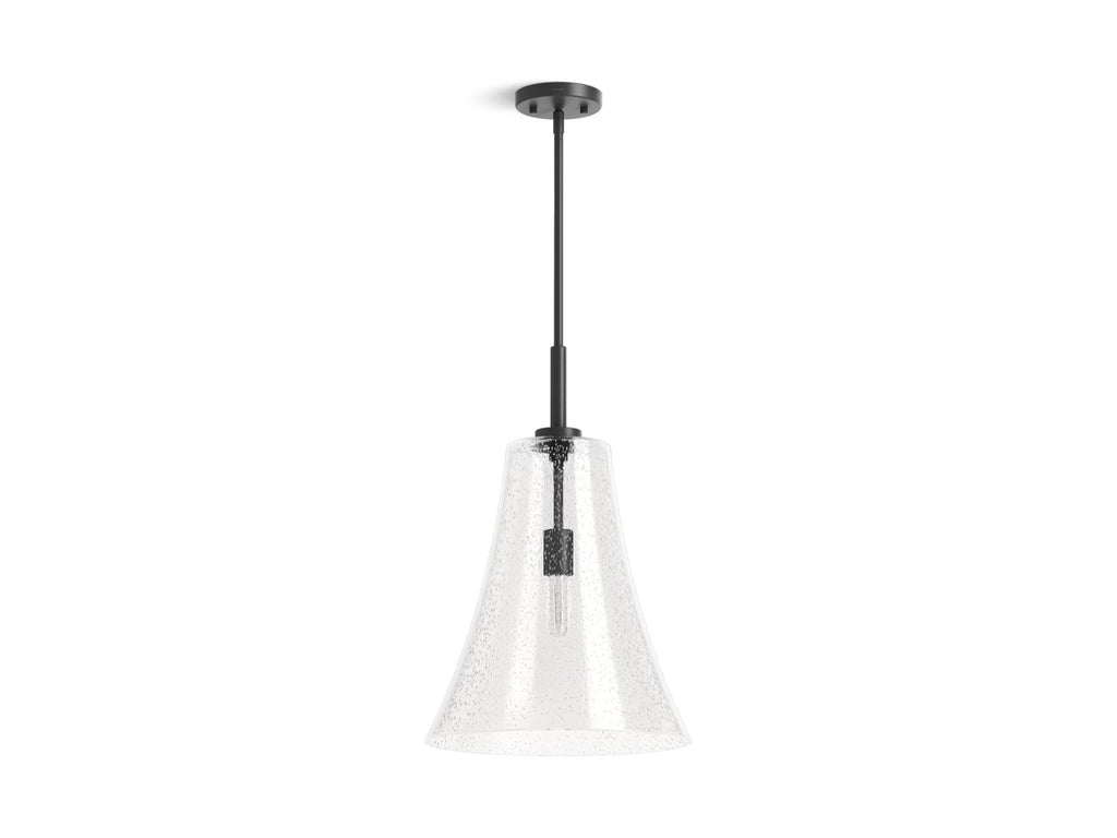 KOHLER K-26851-PE01-BLL Simplice 14" Pendant - Matte Black