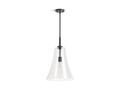 KOHLER K-26851-PE01-BLL Simplice 14" pendant - Matte Black